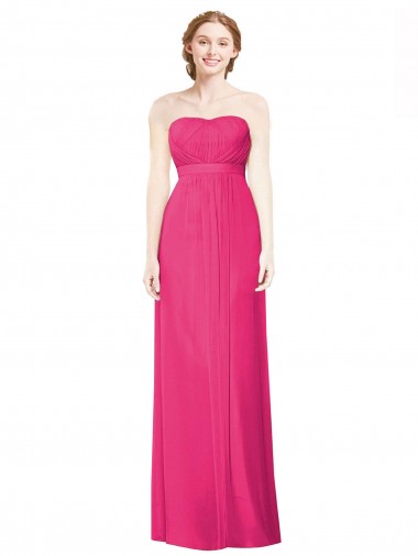 Azalea Strapless Sleeveless A-Line Bridesmaid Dress Townsville