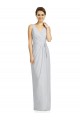 Frost V-Neck Sleeveless V-Back Sheath Bridesmaid Dress Townsville