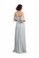 Frost Spaghetti Straps Sleeveless A-Line Formal Dress / Bridesmaid Dress Townsville