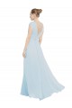 Sea Glass V-Neck Sleeveless A-Line Bridesmaid Dress Townsville