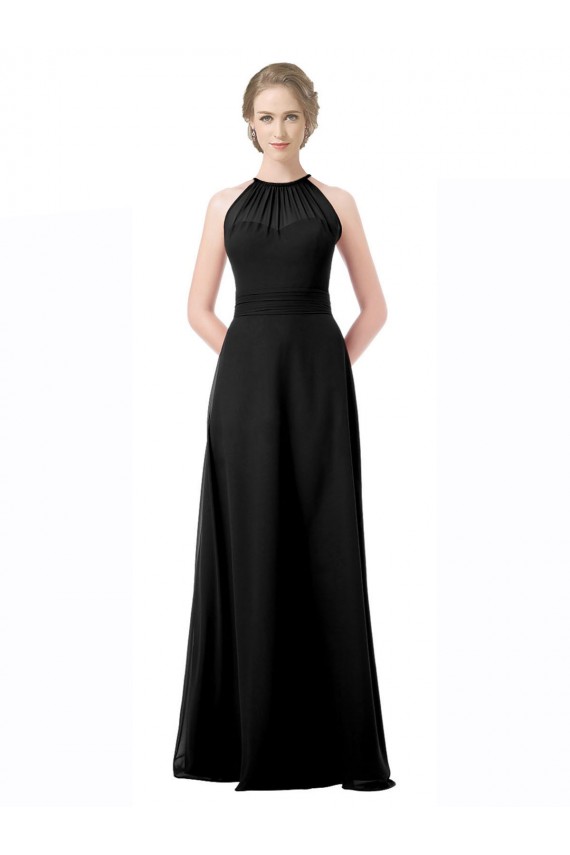 Black Sweetheart Sleeveless A-Line Formal Dress / Bridesmaid Dress Townsville