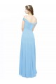 Periwinkle Spaghetti Straps Sleeveless A-Line Bridesmaid Dress Townsville