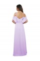 Lilac Sweetheart Cold Shoulder A-Line Formal Dress / Bridesmaid Dress Townsville