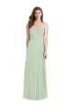 Sage V-Neck Cold Shoulder Trumpet Semi Formal Evening Dress / Bridesmaid Dress Townsville