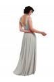 Light Sky Blue V-Neck Sleeveless A-Line Bridesmaid Dresses Townsville