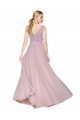 Primrose High Neck Sleeveless V-Back A-Line Formal Evening Gown / Prom Dress / Bridesmaid Dress Townsville