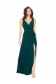 Hunter V-Neck Sleeveless V-Back A-Line Evening Gowns / Bridesmaid Dresses Townsville