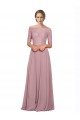 Off the Shoulder Short Sleeves A-Line Prom Dress / Bridesmaid Dress Townsville