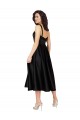 Black Square Neck Sleeveless A-Line Prom Dress / Bridesmaid Dress Townsville