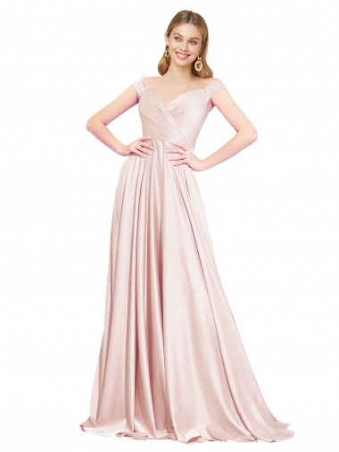 Pink High Neck Sleeveless A-Line Formal Evening Gown / Prom Dress / Bridesmaid Dress Townsville