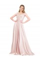 Pink High Neck Sleeveless A-Line Formal Evening Gown / Prom Dress / Bridesmaid Dress Townsville