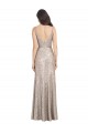 Silver High Neck Sleeveless V-Back Sheath Formal Evening Gown / Prom Dress / Bridesmaid Dress Townsville