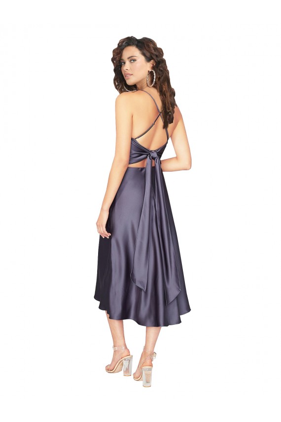 Dusk Scoop Neck Sleeveless Keyhole Back A-Line Prom Dress / Bridesmaid Dress Townsville