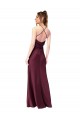 Black V-Neck Sleeveless Open Back Sheath Black Tie Evening Gown / Prom Dress / Bridesmaid Dress Townsville