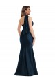 Dark Navy Halter Neck Sleeveless Mermaid Formal Plus Size Evening Gown / Prom Dress / Bridesmaid Dress Townsville