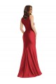 Red Square Neck Sleeveless Mermaid Formal Plus Size Evening Gown / Prom Dress / Bridesmaid Dress Townsville