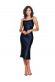 Dark Navy Cowl Neck Sleeveless Sheath Formal Evening Gown / Prom Dress / Bridesmaid Dress Townsville