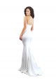 White High Neck Sleeveless Low Back Mermaid Formal Evening Gown / Prom Dress / Bridesmaid Dress Townsville