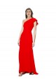 Red High Neck Sleeveless Mermaid Formal Dress / Bridesmaid Dress Townsville