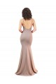 Dusty Pink V-Neck Sleeveless Low Back Mermaid Black Tie Evening Gown / Prom Dress / Bridesmaid Dress Townsville