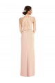 Nude Halter Neck Sleeveless Open Back Trumpet Formal Evening Gown / Prom Dress / Bridesmaid Dress Townsville