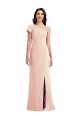 Nude One Shoulder Cap Sleeves Trumpet Formal Evening Gown / Prom Dress / Bridesmaid Dress Townsville