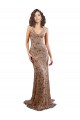 Rose Gold High Neck Sleeveless Open Back Mermaid Formal Evening Gown / Prom Dress / Bridesmaid Dress Townsville