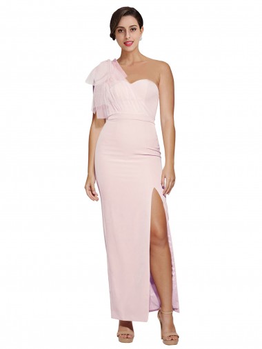 Pink Sweetheart Sleeveless Low Back Sheath Formal Evening Gown / Prom Dress / Bridesmaid Dress Townsville