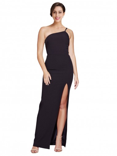 Black Strapless Sleeveless Sheath Formal Evening Gown / Prom Dress / Bridesmaid Dress Townsville