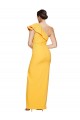 Saffron One Shoulder Sleeveless Sheath Formal Evening Gown / Prom Dress / Bridesmaid Dress Townsville