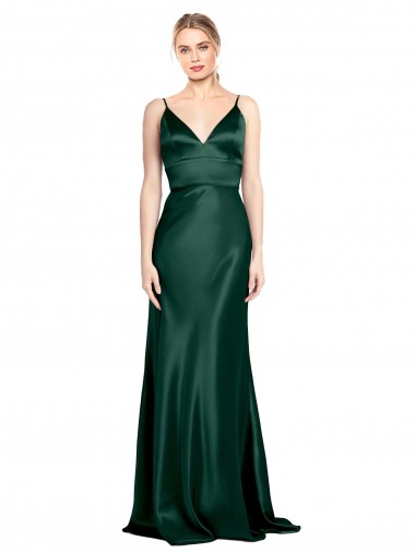 Hunter High Neck Sleeveless V-Back Sheath Formal Evening Gown / Prom Dress / Bridesmaid Dress Townsville