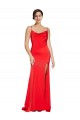 Red Strapless Sleeveless Low Back Sheath Formal Evening Gown / Prom Dress / Bridesmaid Dress Townsville