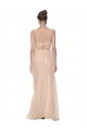 Blush High Neck Sleeveless Sheath Bridesmaid Dress Townsville