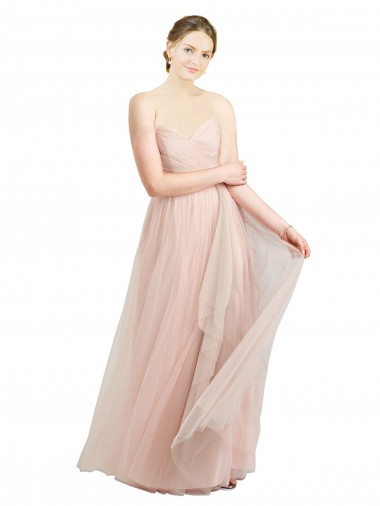 Pink Sweetheart Sleeveless A-Line Bridesmaid Dress / Evening Dress Townsville