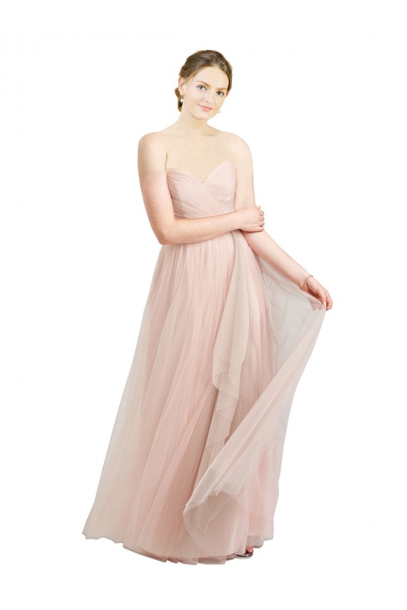 Pink Sweetheart Sleeveless A-Line Bridesmaid Dress / Evening Dress Townsville