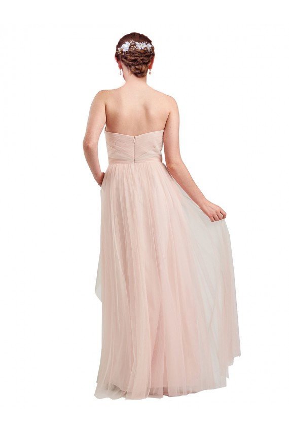 Pink Sweetheart Sleeveless A-Line Bridesmaid Dress / Evening Dress Townsville