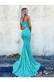 One Shoulder Sleeveless Mermaid Prom Dresses Townsville