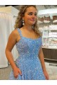 Scoop Neck Sleeveless A-Line Prom Dress / Evening Dress Townsville